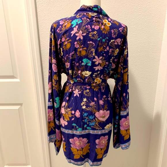 Floral Kimono 👘Blouse -NEW - Picture 4 of 4